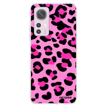 Picasee átlátszó szilikon tok az alábbi mobiltelefonokra Xiaomi 12 - Pink Tiger