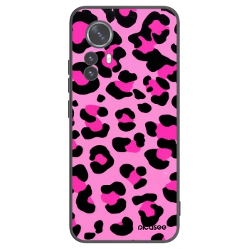 Picasee fekete szilikon tok az alábbi mobiltelefonokra Xiaomi 12 Pro - Pink Tiger