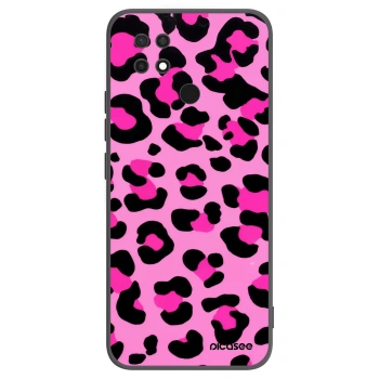 Picasee fekete szilikon tok az alábbi mobiltelefonokra Xiaomi Redmi 10C - Pink Tiger