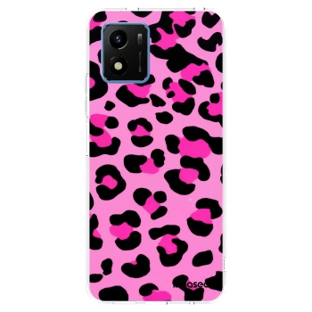 Picasee átlátszó szilikon tok az alábbi mobiltelefonokra Vivo Y01 - Pink Tiger