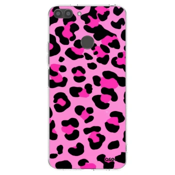Picasee átlátszó szilikon tok az alábbi mobiltelefonokra Huawei P Smart - Pink Tiger
