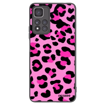 Picasee fekete szilikon tok az alábbi mobiltelefonokra Xiaomi Redmi Note 11 Pro+ 5G - Pink Tiger