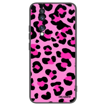 Picasee fekete szilikon tok az alábbi mobiltelefonokra Honor 70 - Pink Tiger