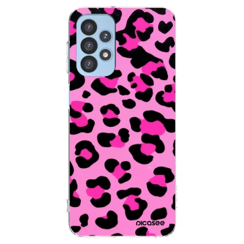 Picasee átlátszó szilikon tok az alábbi mobiltelefonokra Samsung Galaxy A23 A235F 4G - Pink Tiger
