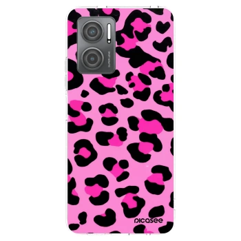 Picasee átlátszó szilikon tok az alábbi mobiltelefonokra Xiaomi Redmi 10 5G - Pink Tiger