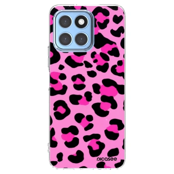 Picasee átlátszó szilikon tok az alábbi mobiltelefonokra Honor X6 - Pink Tiger