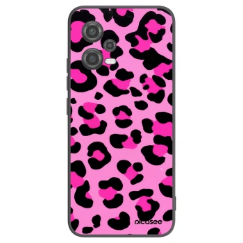 Picasee fekete szilikon tok az alábbi mobiltelefonokra Xiaomi Poco X5 - Pink Tiger