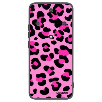 Picasee fekete szilikon tok az alábbi mobiltelefonokra Honor Magic5 Lite 5G - Pink Tiger