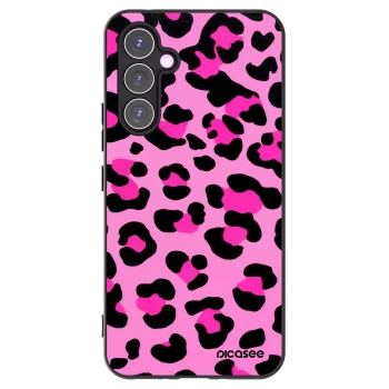 Picasee fekete szilikon tok az alábbi mobiltelefonokra Samsung Galaxy A54 5G A546B - Pink Tiger