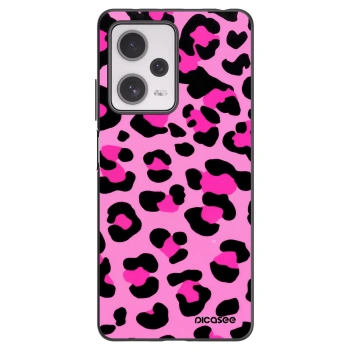 Picasee fekete szilikon tok az alábbi mobiltelefonokra Xiaomi Redmi Note 12 Pro+ 5G - Pink Tiger