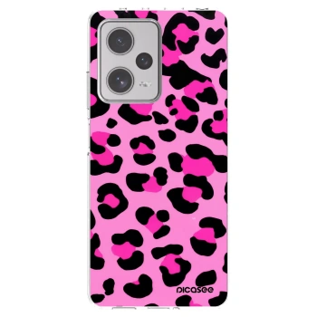 Picasee átlátszó szilikon tok az alábbi mobiltelefonokra Xiaomi Redmi Note 12 Pro+ 5G - Pink Tiger