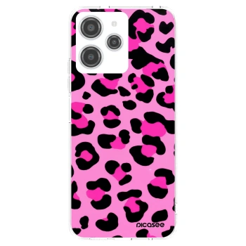 Picasee átlátszó szilikon tok az alábbi mobiltelefonokra Xiaomi Redmi 12 4G - Pink Tiger