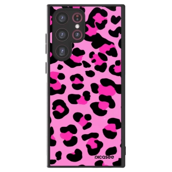 Picasee ULTIMATE CASE PowerShare Samsung Galaxy S22 Ultra 5G - készülékre - Pink Tiger