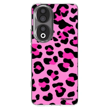 Picasee átlátszó szilikon tok az alábbi mobiltelefonokra Honor 90 5G - Pink Tiger