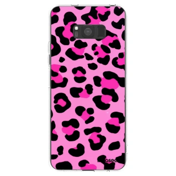 Picasee átlátszó szilikon tok az alábbi mobiltelefonokra Samsung Galaxy S8 G950F - Pink Tiger