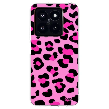 Picasee átlátszó szilikon tok az alábbi mobiltelefonokra Xiaomi 14 Pro - Pink Tiger