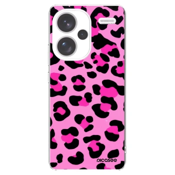 Picasee átlátszó szilikon tok az alábbi mobiltelefonokra Xiaomi Redmi Note 13 Pro+ 5G - Pink Tiger