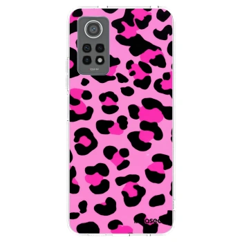 Picasee átlátszó szilikon tok az alábbi mobiltelefonokra Xiaomi Redmi Note 12 Pro 4G - Pink Tiger