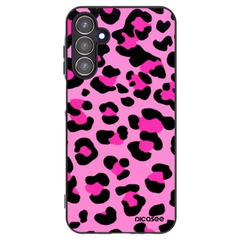 Picasee fekete szilikon tok az alábbi mobiltelefonokra Samsung Galaxy A15 A156B 5G - Pink Tiger