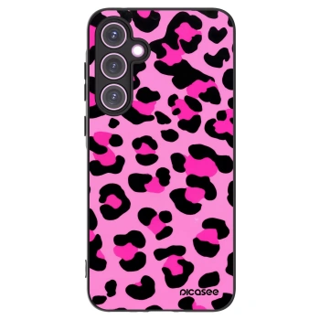 Picasee fekete szilikon tok az alábbi mobiltelefonokra Samsung Galaxy A35 5G A356B - Pink Tiger