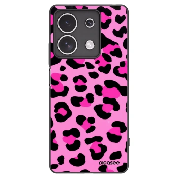 Picasee fekete szilikon tok az alábbi mobiltelefonokra Xiaomi Redmi Note 13 4G - Pink Tiger