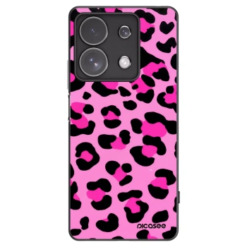 Picasee fekete szilikon tok az alábbi mobiltelefonokra Xiaomi Redmi Note 13 Pro 4G - Pink Tiger