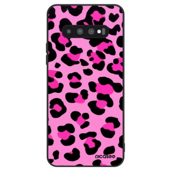 Szilikon tok erre a típusra Samsung Galaxy S10 Plus G975 - Pink Tiger