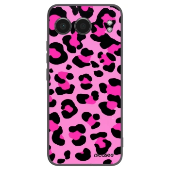 Picasee fekete szilikon tok az alábbi mobiltelefonokra OnePlus Nord 4 - Pink Tiger