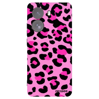 Picasee fekete szilikon tok az alábbi mobiltelefonokra Xiaomi Poco X7 - Pink Tiger