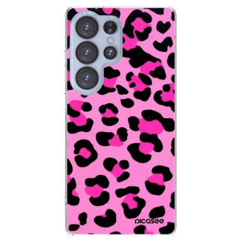 Picasee átlátszó szilikon tok az alábbi mobiltelefonokra Samsung Galaxy S25 Ultra 5G - Pink Tiger