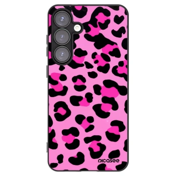 Picasee fekete szilikon tok az alábbi mobiltelefonokra Samsung Galaxy S25+ 5G - Pink Tiger