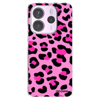 Picasee átlátszó szilikon tok az alábbi mobiltelefonokra Xiaomi Redmi Note 14 4G - Pink Tiger