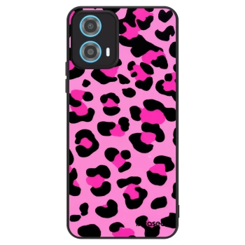 Szilikon tok erre a típusra Motorola Moto G34 5G - Pink Tiger