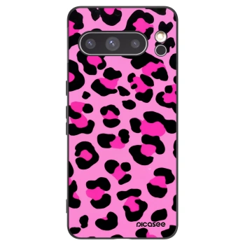 Picasee fekete szilikon tok az alábbi mobiltelefonokra Google Pixel 8 Pro - Pink Tiger