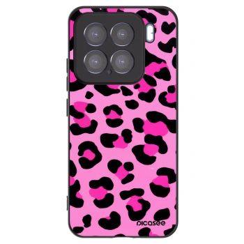 Picasee fekete szilikon tok az alábbi mobiltelefonokra Xiaomi 15 - Pink Tiger