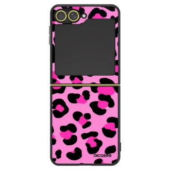 Szilikon tok erre a típusra Samsung Galaxy Z Flip6 5G - Pink Tiger