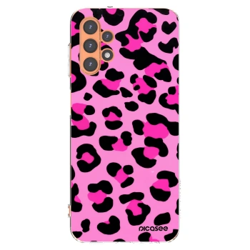Picasee átlátszó szilikon tok az alábbi mobiltelefonokra Samsung Galaxy A13 5G - Pink Tiger
