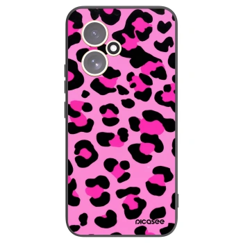 Picasee fekete szilikon tok az alábbi mobiltelefonokra Honor 400 5G - Pink Tiger