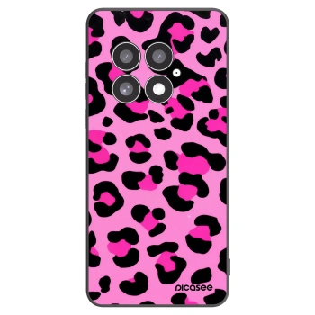 Picasee fekete szilikon tok az alábbi mobiltelefonokra OnePlus 13 5G - Pink Tiger