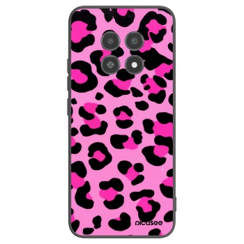 Picasee fekete szilikon tok az alábbi mobiltelefonokra Realme 12X - Pink Tiger