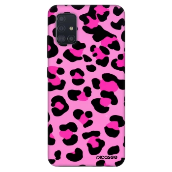 Szilikon tok erre a típusra Samsung Galaxy A51 A515F - Pink Tiger