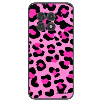 Picasee fekete szilikon tok az alábbi mobiltelefonokra OnePlus 13R 5G - Pink Tiger