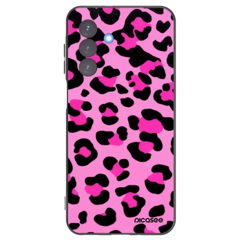 Picasee fekete szilikon tok az alábbi mobiltelefonokra Samsung Galaxy A17 5G - Pink Tiger