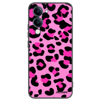 Picasee fekete szilikon tok az alábbi mobiltelefonokra Vivo Y29s 5G - Pink Tiger
