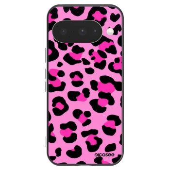 Picasee fekete szilikon tok az alábbi mobiltelefonokra Google Pixel 10 - Pink Tiger