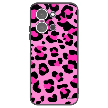 Picasee fekete szilikon tok az alábbi mobiltelefonokra Xiaomi Redmi 15C 5G - Pink Tiger