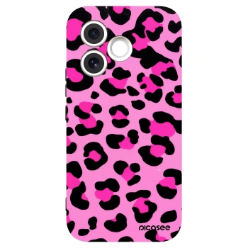 Picasee fekete szilikon tok az alábbi mobiltelefonokra Honor 600 Lite - Pink Tiger