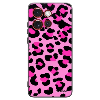 Picasee fekete szilikon tok az alábbi mobiltelefonokra Motorola Edge 60 Neo 5G - Pink Tiger