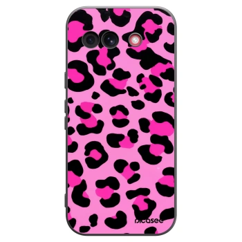 Picasee fekete szilikon tok az alábbi mobiltelefonokra Google Pixel 10a - Pink Tiger