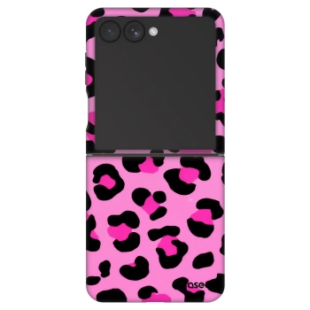 Szilikon tok erre a típusra Samsung Galaxy Z Flip7 5G - Pink Tiger